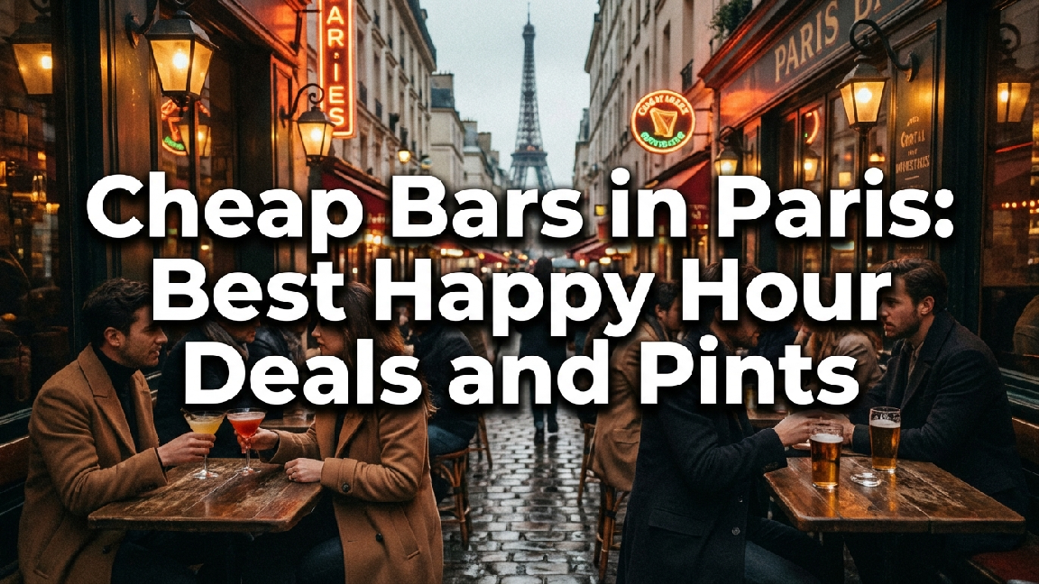 Stop Overpaying: The Definitive Guide to Cheap Bars in Paris